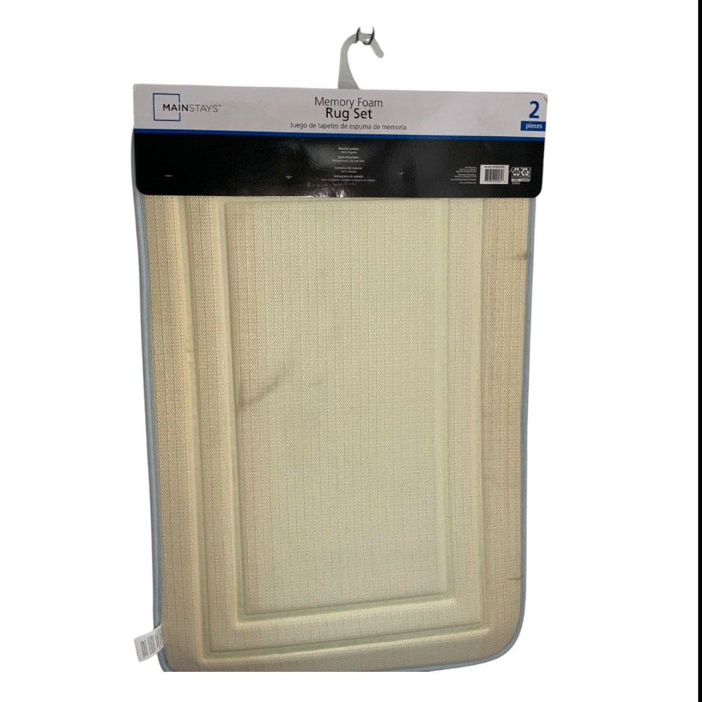 Mainstays Memory Foam Rug Set - Picture 2 of 4